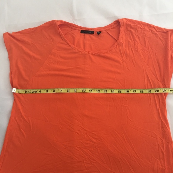 AVA Orange Short sleeve knit top - Picture 6 of 7